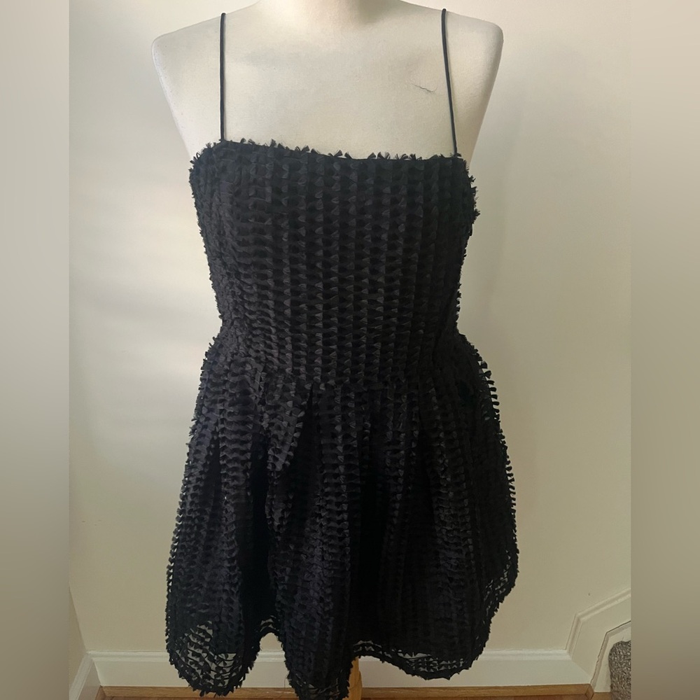 H&M Women’s Little Black Spaghetti Strap Dress Sz M